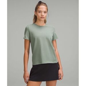 Lululemon Organic Cotton Straight-Hem Crewneck T-Shirt